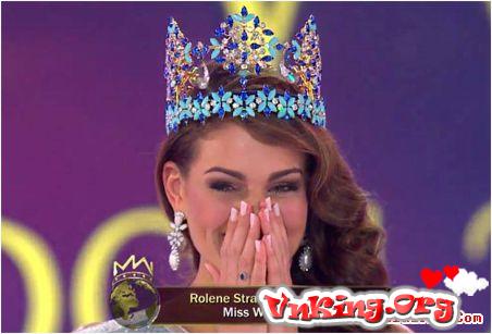 Cận cảnh nhan sắc tuyệt mỹ của Rolene Strauss - Tân Hoa hậu Thế Giới 2014